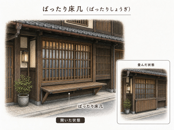 ばったり床几