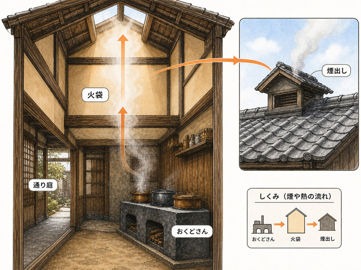 火袋・煙出し