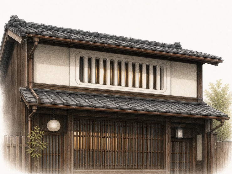 虫籠窓（むしこまど）