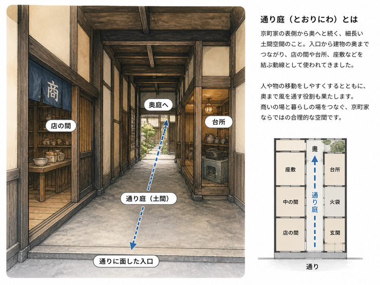 通り庭