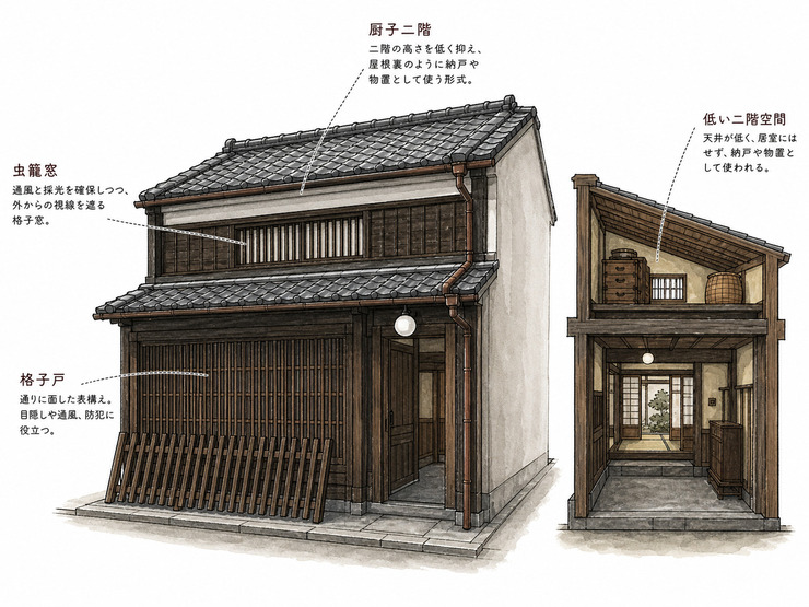 厨子二階（つしにかい）